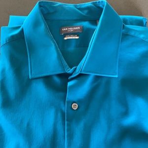 Deep Aqua Dress Shirt